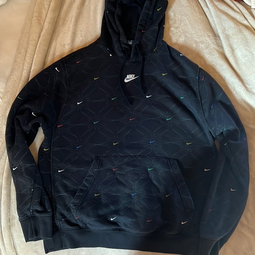 Nike NSW All-Over Print Club Hoodie